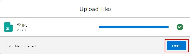 upload files