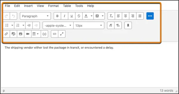 Different formats Knowledge base
