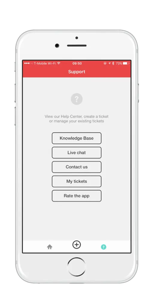 Mobile view